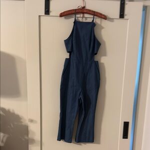 NWT BCBG Blue Jumpsuit